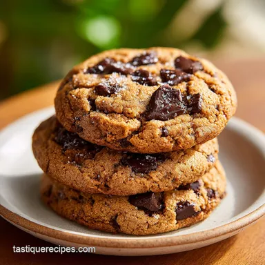 Rye Flour Chocolate Chip Cookies for 18 Recipe Card