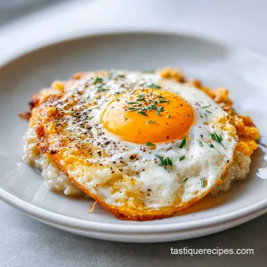 Savory Oatmeal with Egg Recipe in 20 Minutes Recipe Card