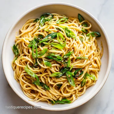 Scallion Oil Noodles in 20 Minutes