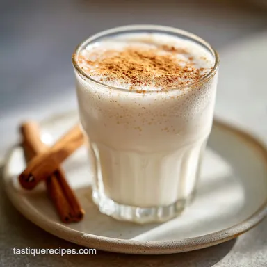 Vegan Horchata with Coconut Milk | Silky Recipe Card