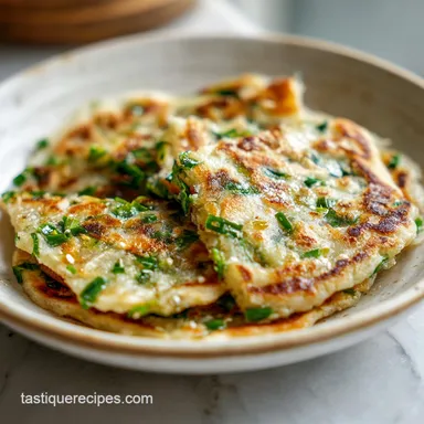 Sourdough Scallion Pancakes in 15 Minutes