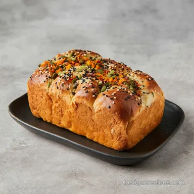 Korean Sweet Potato Bread with Honey: 1h 5m