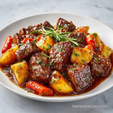 Top Rated Beef Recipe: Slow-Cooked Recipe Card