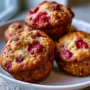 Strawberry Muffins in 57 Minutes Recipe Card