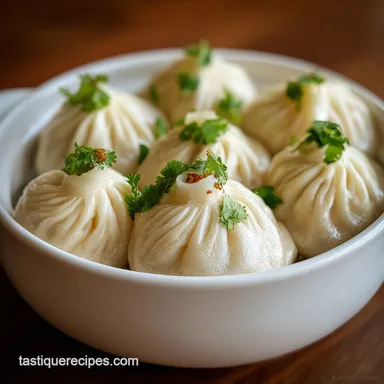 Vegetarian Soup Dumplings for 5 Servings