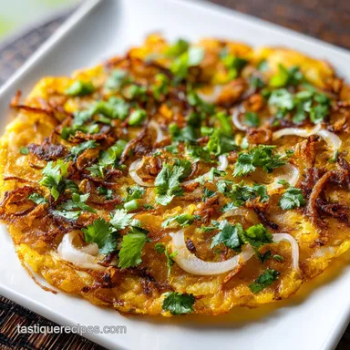 Vietnamese Pizza Rice Paper in 10 Minutes Recipe Card