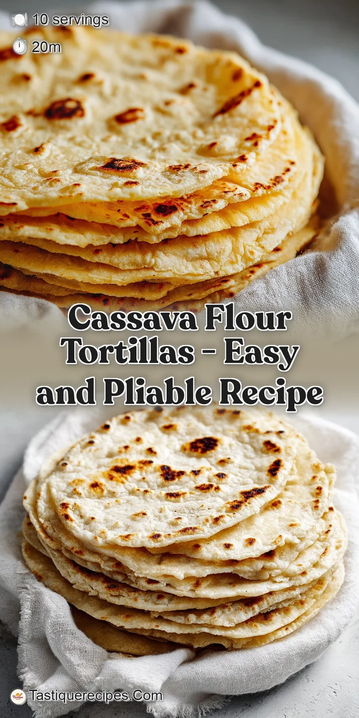 Close-up of a soft, pale yellow cassava flour tortilla revealing a subtle stippled surface and slight bubbling.