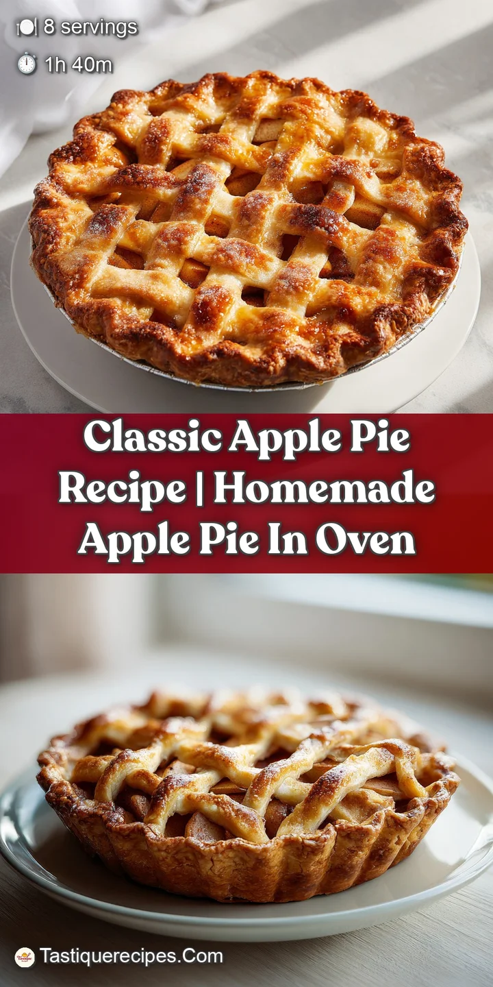 Close-up of bubbling, tender apple filling peeking through a crisp, baked pastry crust.
