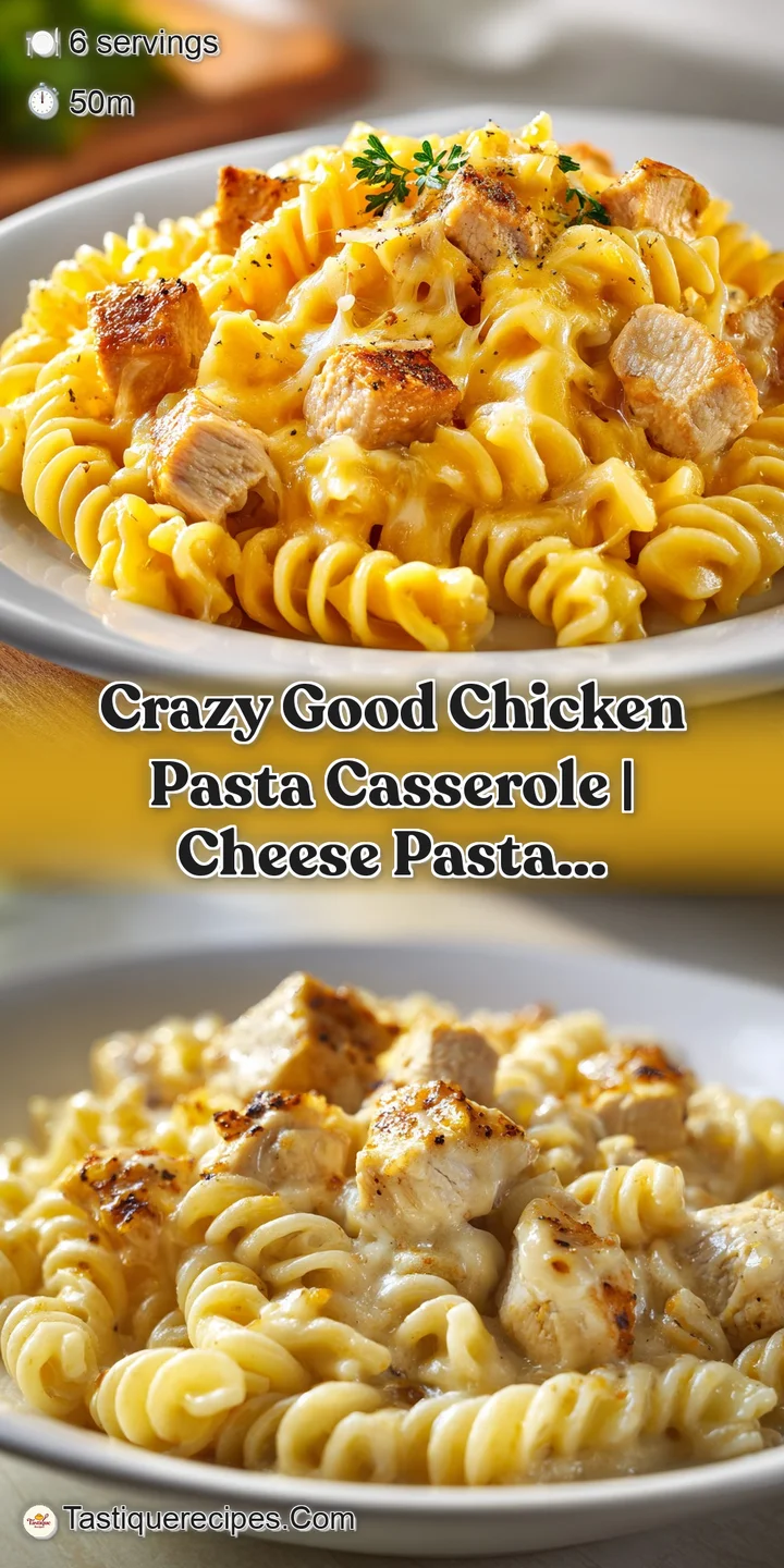 Macro shot of bubbling golden cheese and juicy chicken pieces in a rich, creamy sauce with toasted breadcrumb crumbs.