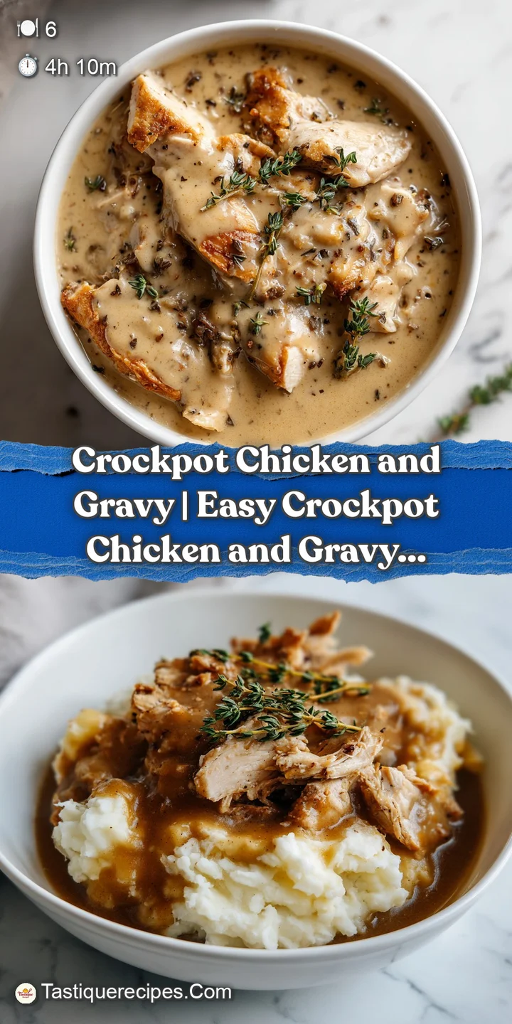 Close-up of succulent, slow-cooked chicken bathed in glistening, golden-brown gravy, invitingly warm.