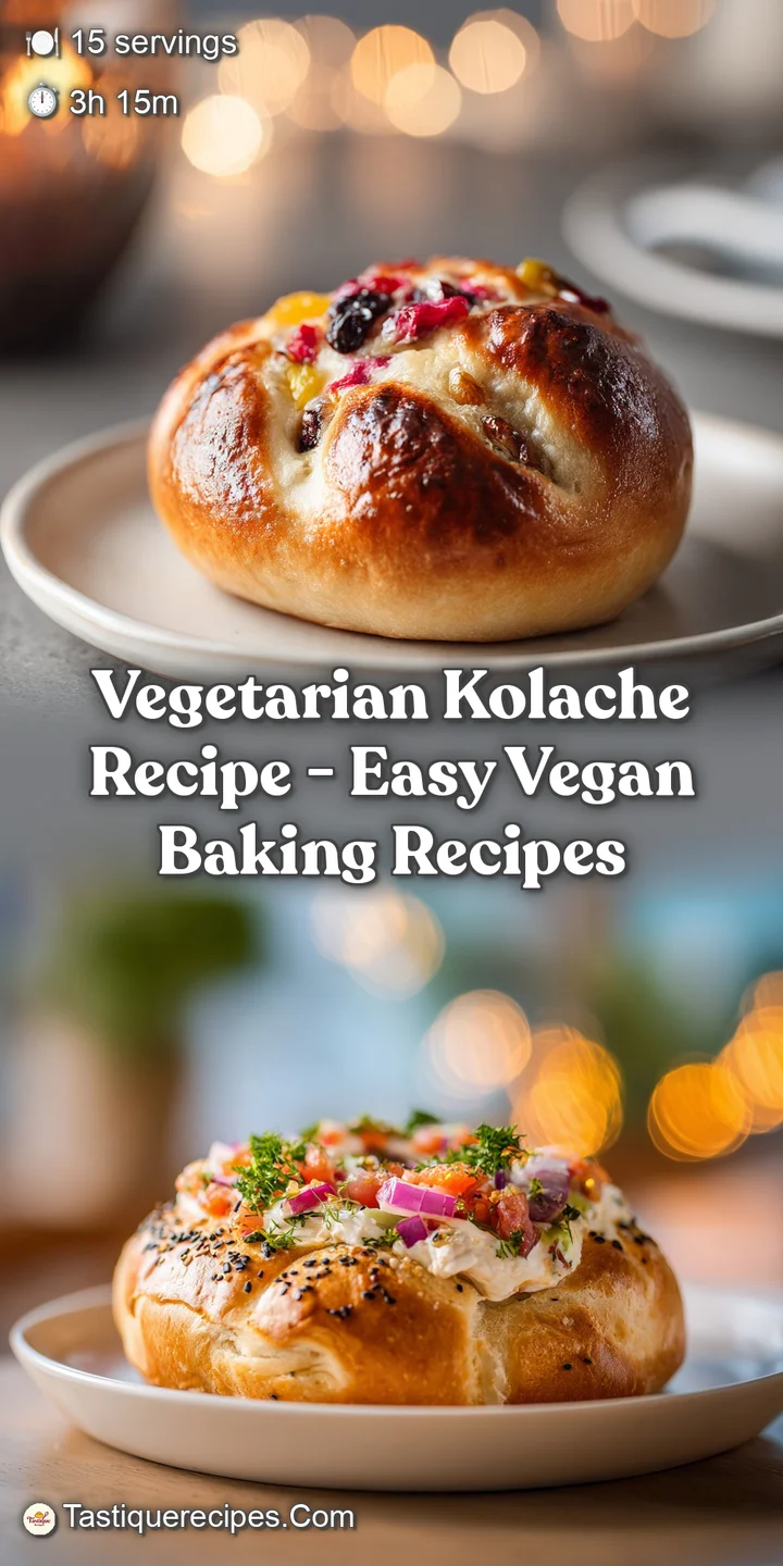 Close-up of a freshly baked kolache, the soft, yeasty dough surrounding a vibrant purple plum filling. Hints of steam rising.