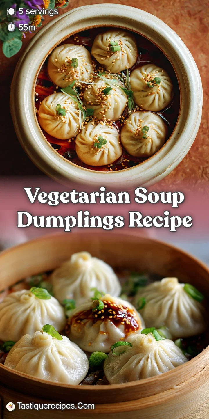 Close-up: A plump, glistening soup dumpling, filled with vibrant green vegetables, promising a burst of savory, comforting...