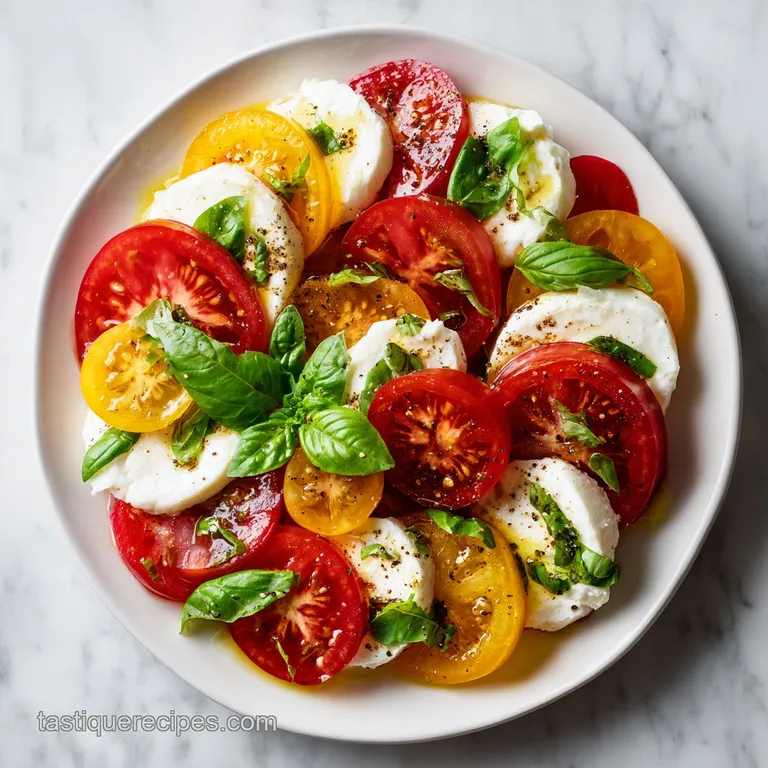 Caprese Salad: Authentic Italian Flavor