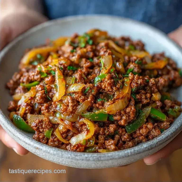 Award Winning Ground Beef Meal: One-Pan Mexican Skillet
