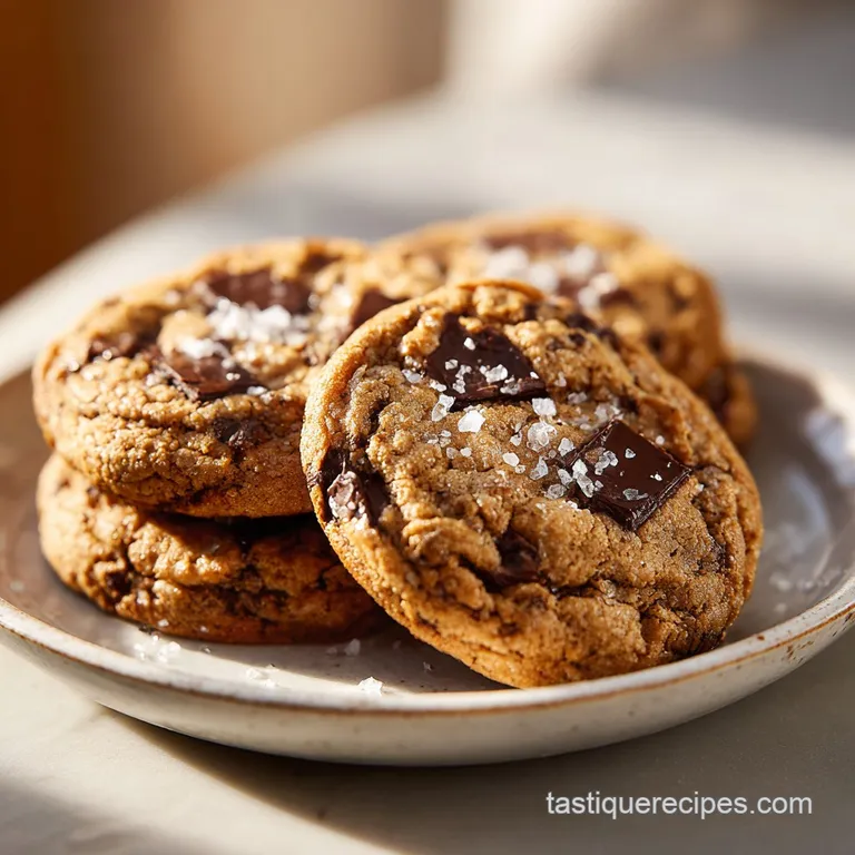 Chewy Buckwheat Chocolate Chip Cookies