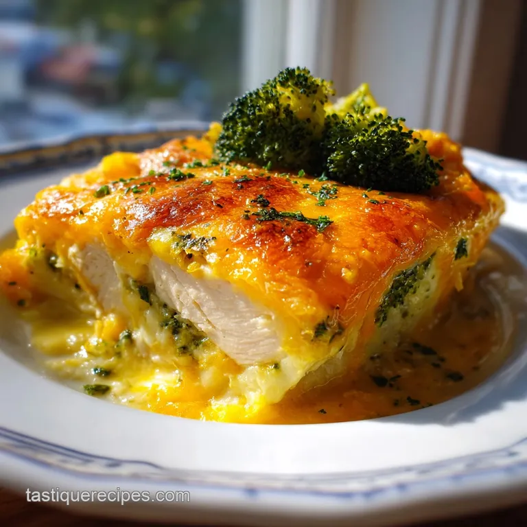 Chicken Broccoli Casserole: Silky and Comforting