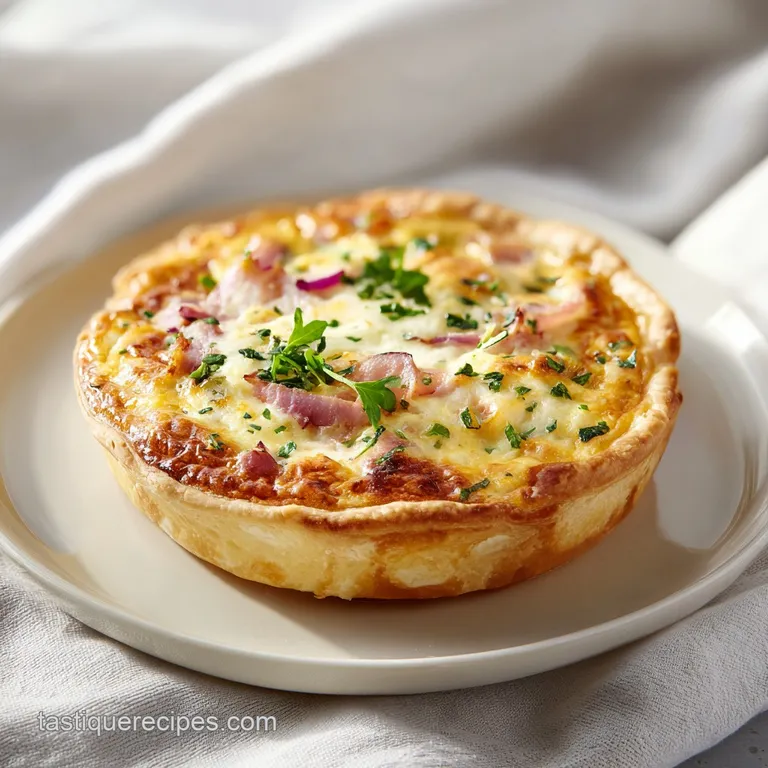 Quiche Lorraine: Savory and Silky