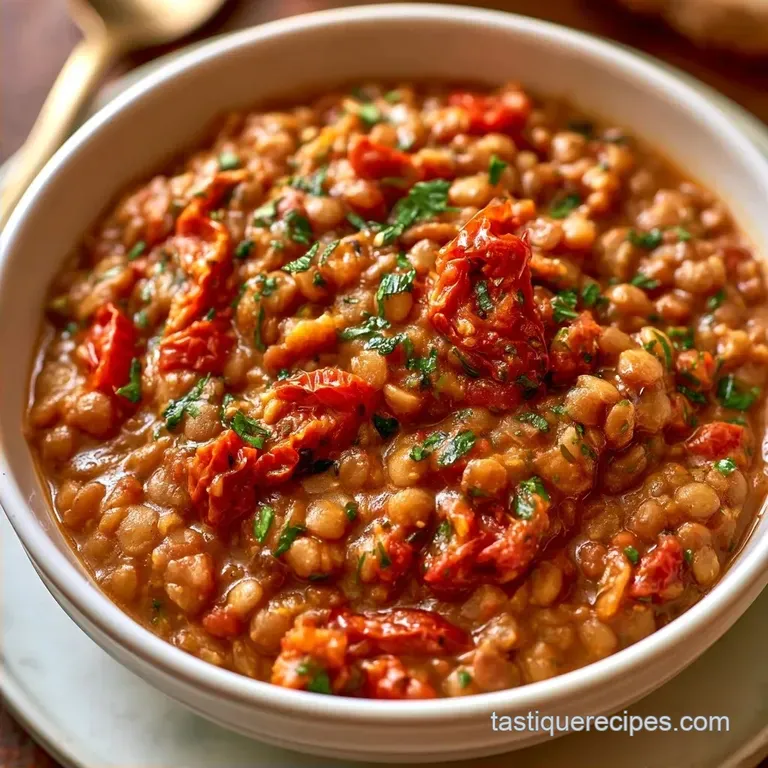 Creamy Marry Me Lentils