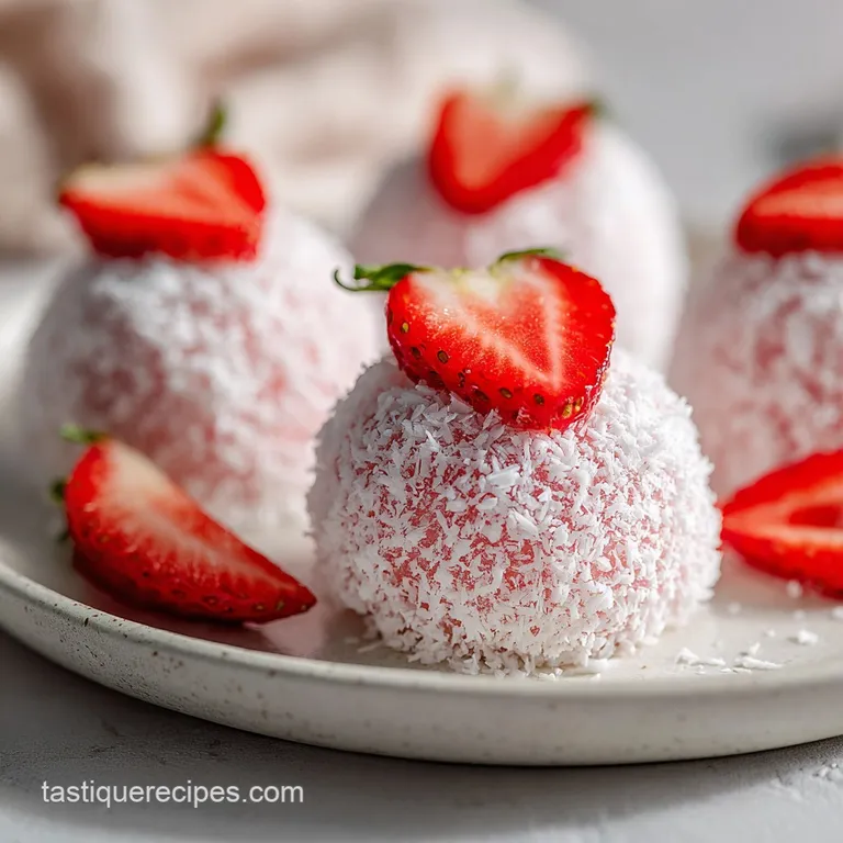 Easy Strawberry Mochi Recipe
