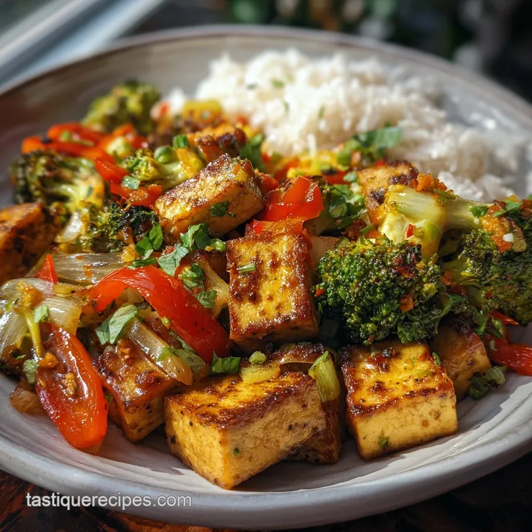 Easy Weeknight Tofu Stir Fry