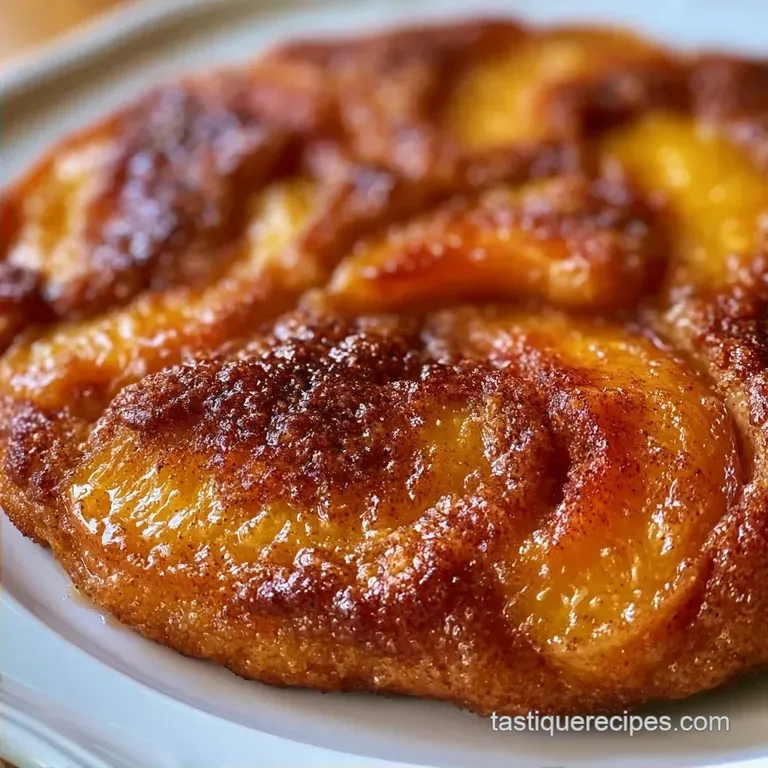 Fresh Peach Cobbler: Golden and Tender