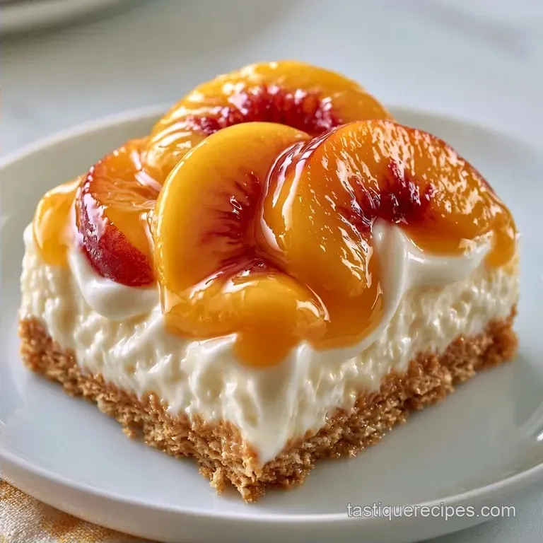Fresh Peaches and Cream Pie with Greek Yogurt