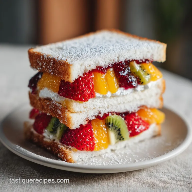 Japanese Fruit Sandwich Recipe