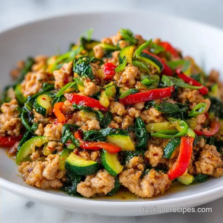 Lean Ground Turkey Skillet: Pan-Seared and Healthy