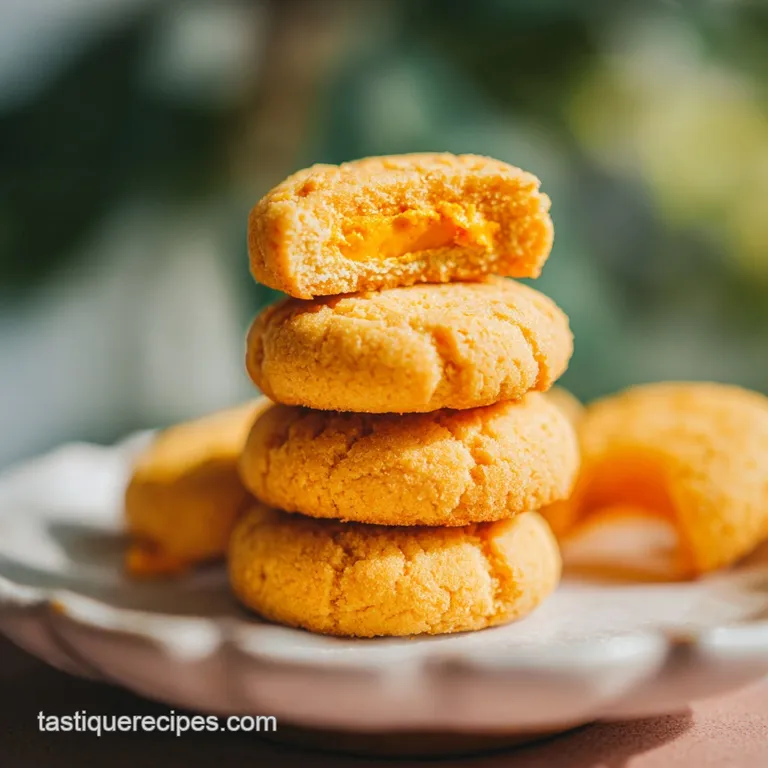 Salted Egg Yolk Cookies Recipe