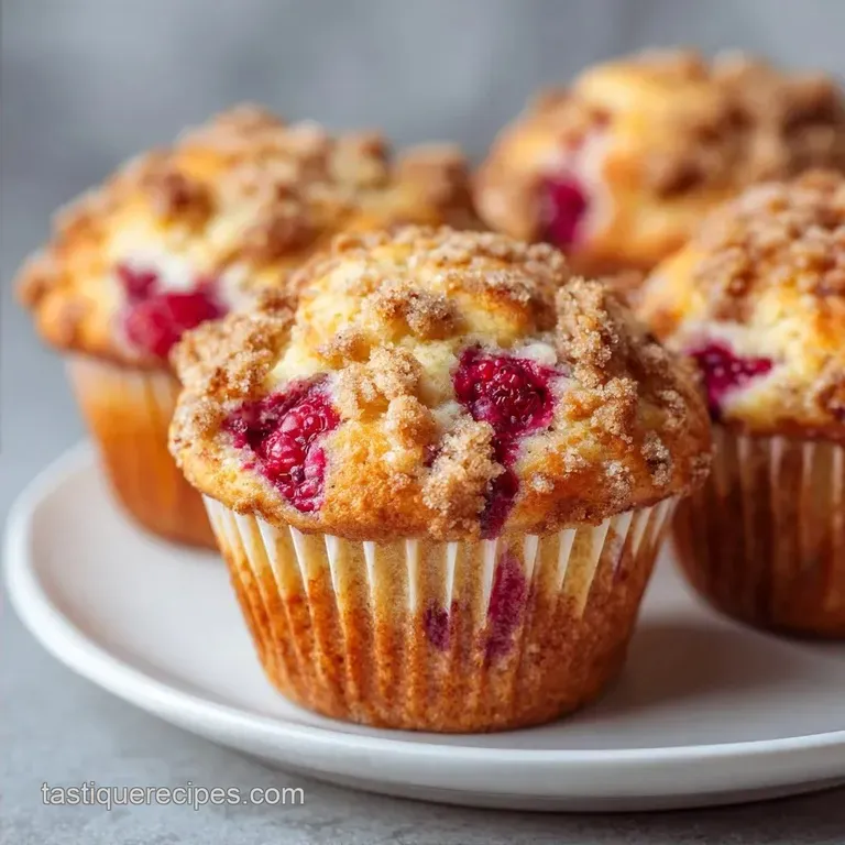 Strawberry Rhubarb Streusel Muffins: Tender and Tart