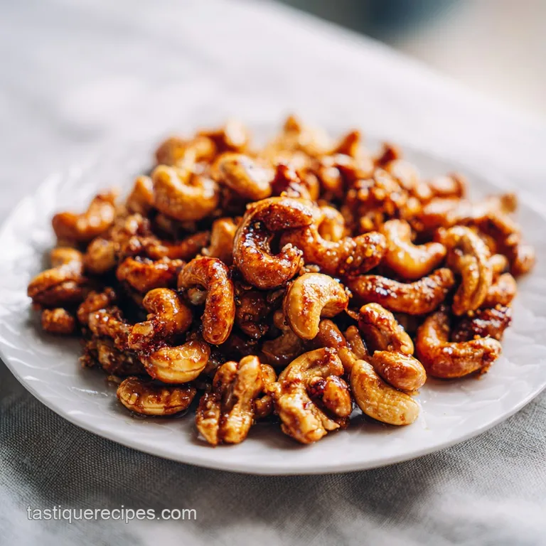 Elegant dessert plate with a vegan cashew glaze, the smooth, ivory drizzle contrasting against a dark surface, delicate ga...