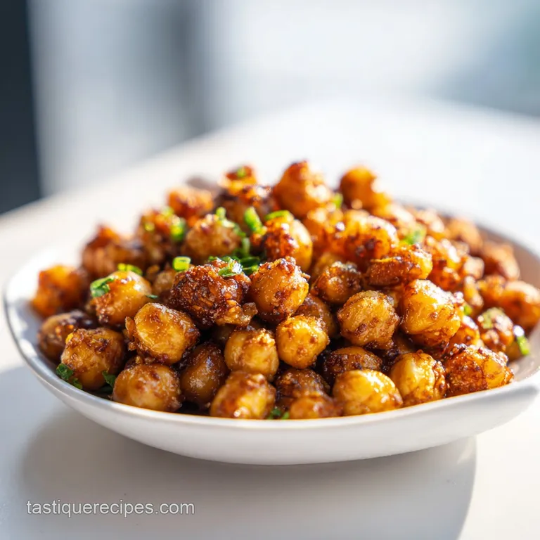 Vegan General Tso Chickpeas Recipe