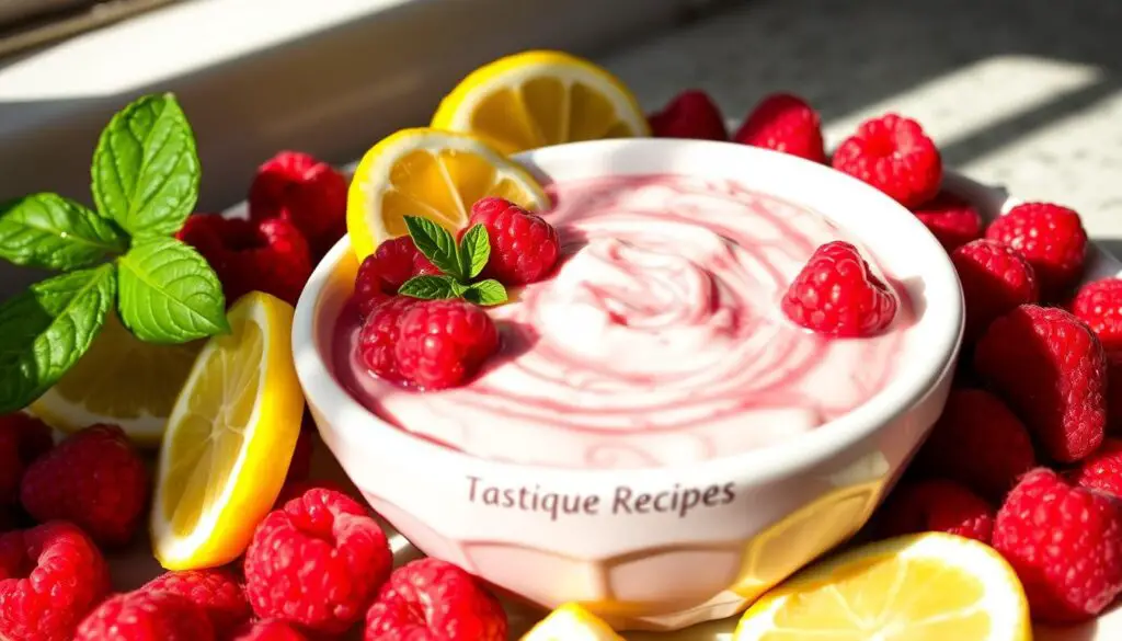 raspberry lemon fruit dip recipe