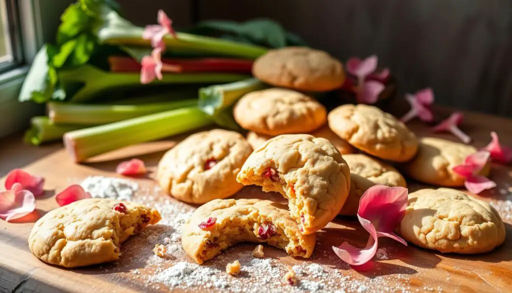 rhubarb cookies recipe