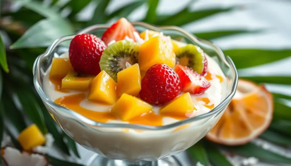 nata fruit pudding recipe