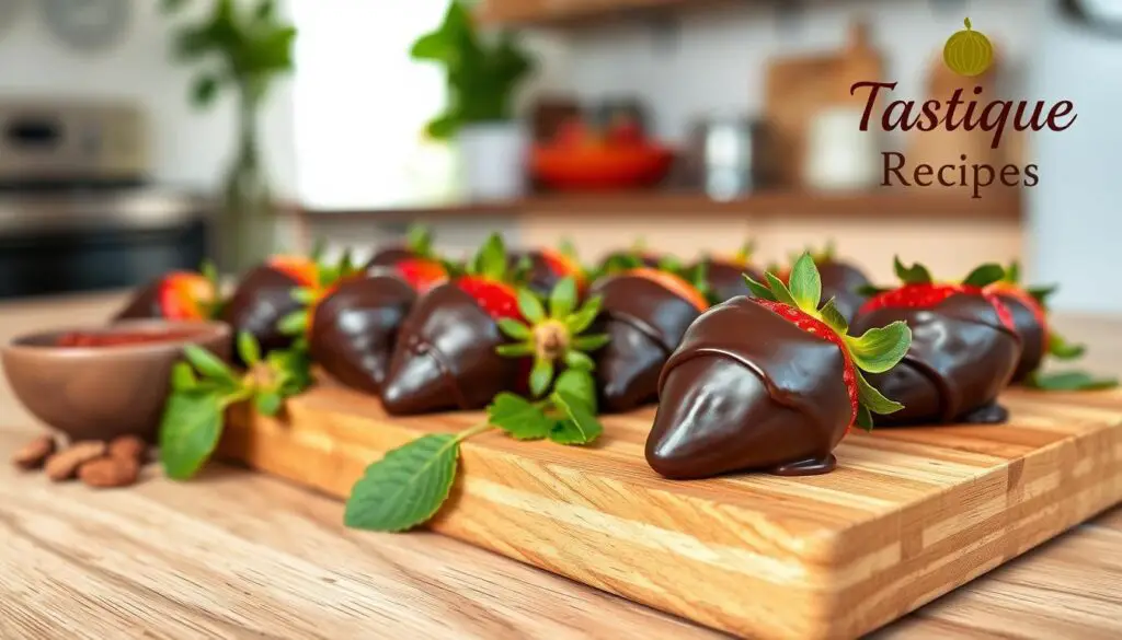 carob covered strawberries recipe