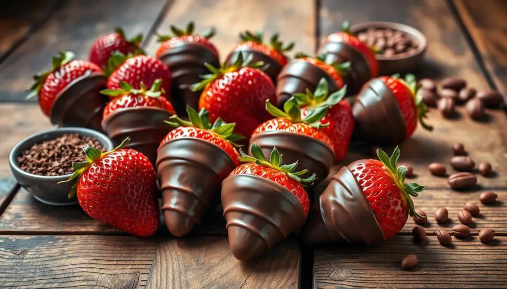 carob covered strawberries recipe