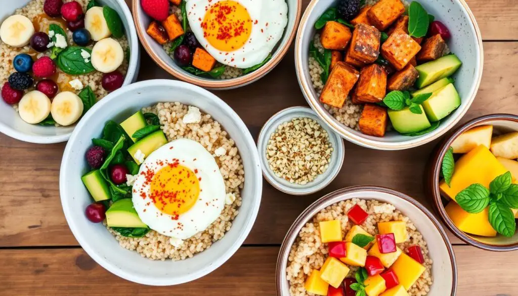 quinoa breakfast bowl