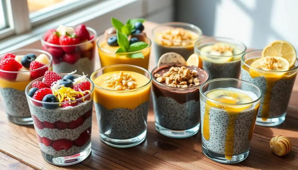 blended chia pudding