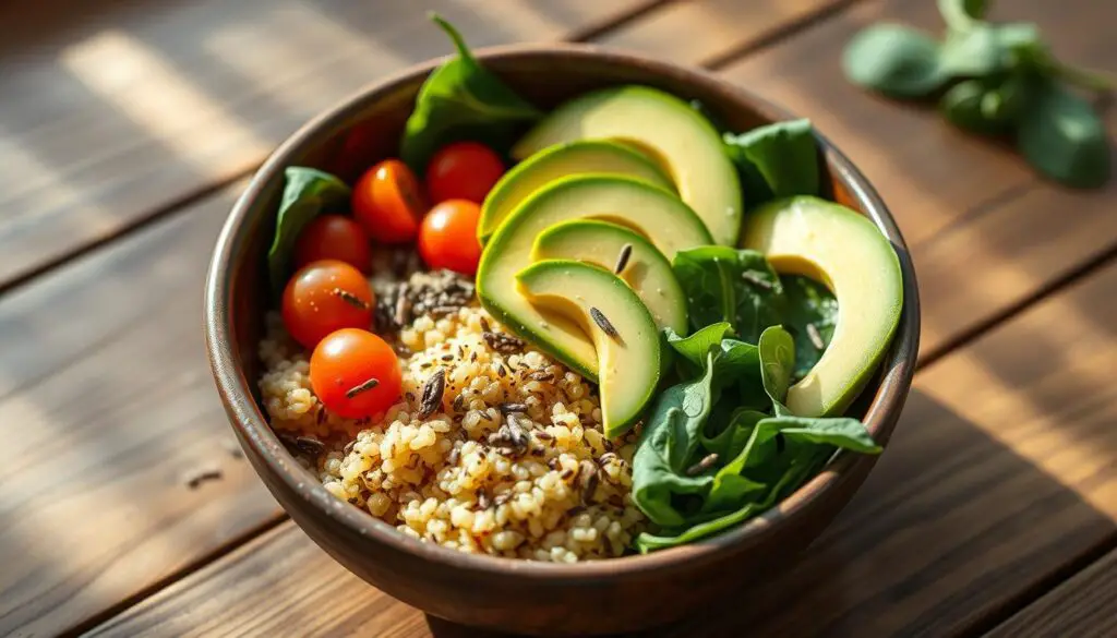 quinoa breakfast bowl