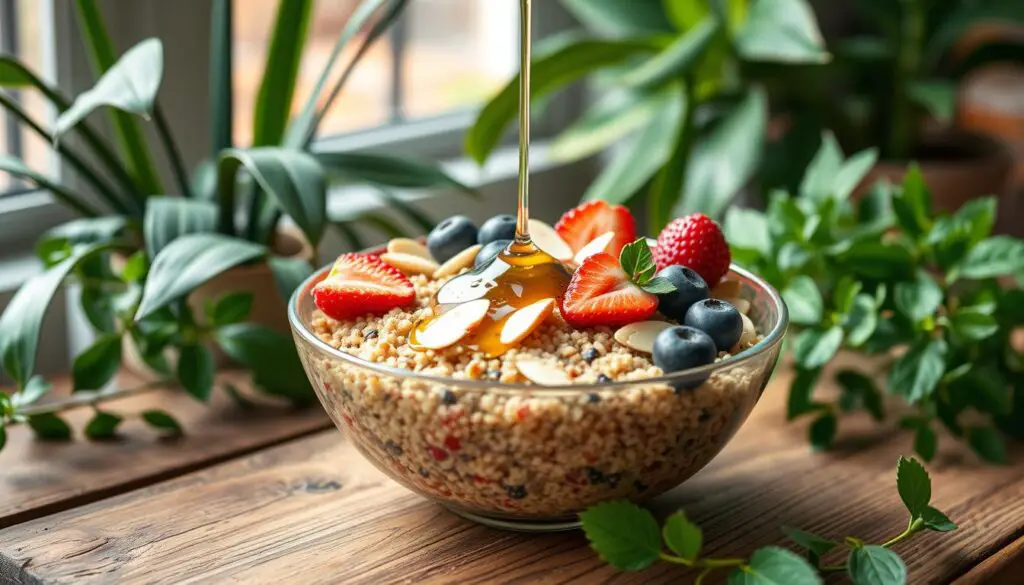 quinoa breakfast bowl